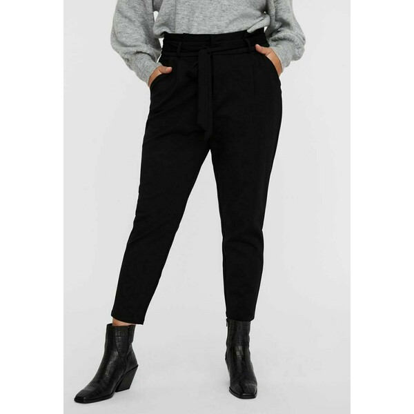 Vero Moda Curve EVA Spodnie materiałowe black VEE21A011