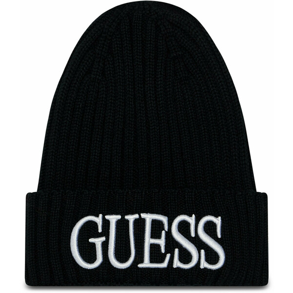 Guess Czapka męska Quarto AM8724 WOL01 Czarny