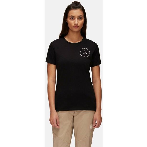 Mammut T-shirt z nadrukiem black prt2 M7341D01O