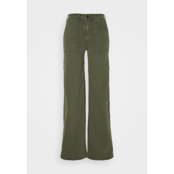LOIS Jeans PALAZZO Spodnie materiałowe fir green 1LJ21A018