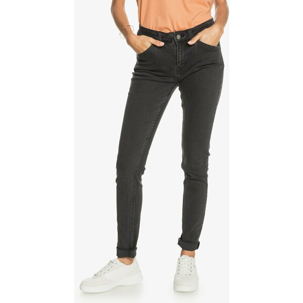 Roxy STAND BY YOU Jeansy Skinny Fit anthracite RO521N01I