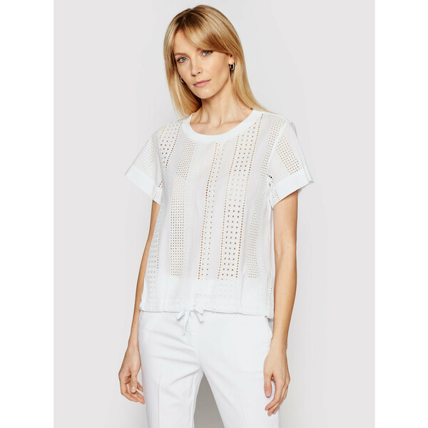Marella T-Shirt Brunner 39410812 Biały Regular Fit