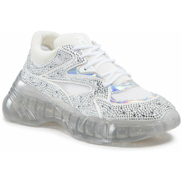 Pinko Sneakersy Rubino Diamond 1 PE 21 BLKS1 1H20V2 Y73H Biały