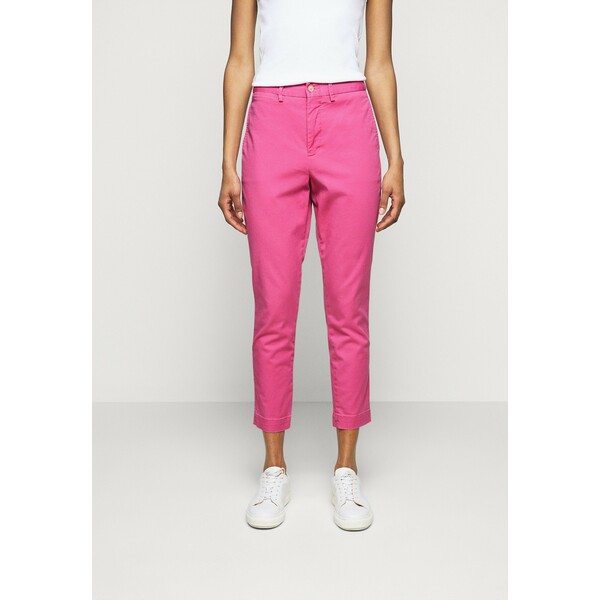 Polo Ralph Lauren MODERN STRETCH Spodnie materiałowe pink glory PO221A039
