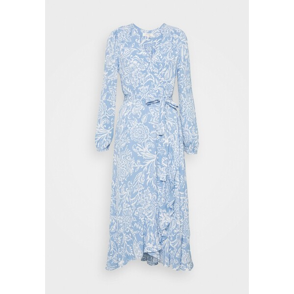 Marks & Spencer London PAISLEY BUT DRESS Sukienka letnia light blue QM421C04T