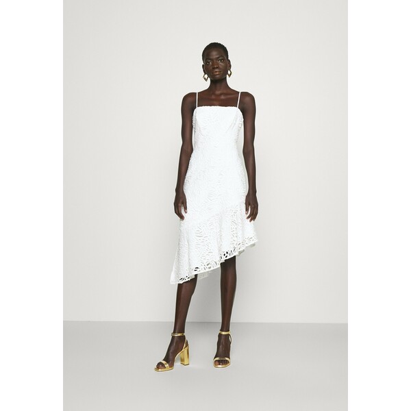 Milly DIARA EMBROIDERED DRESS Sukienka koktajlowa white M1221C03Q