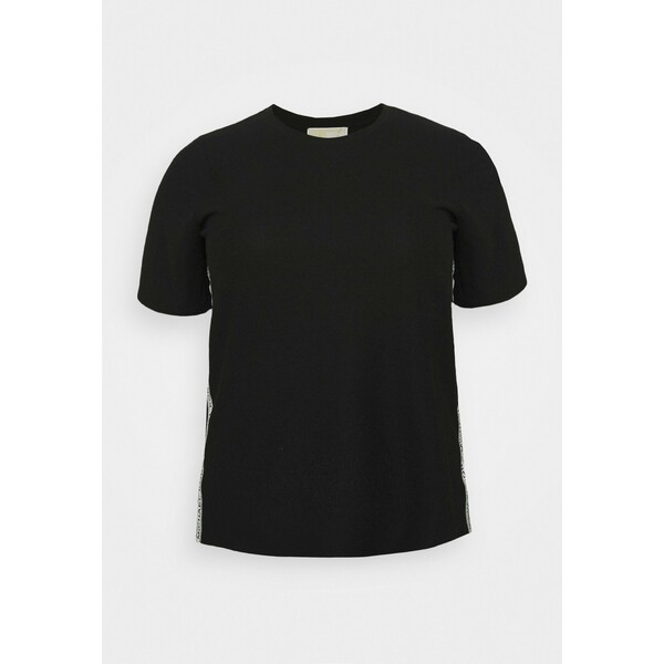 MICHAEL Michael Kors LOGO TAPE T-shirt basic black MK121D04P