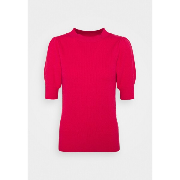 Marks & Spencer London PUFF T-shirt z nadrukiem pink QM421I04X