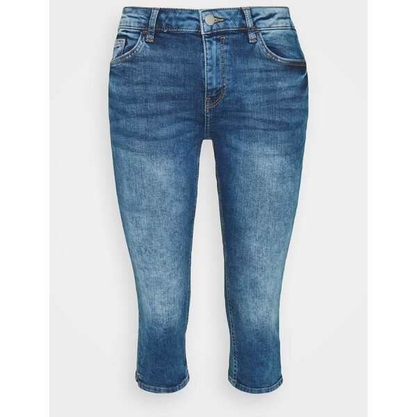 edc by Esprit CAPRI Szorty jeansowe blue denim ED121S06I