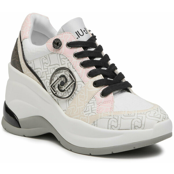 Liu Jo Sneakersy Karlie Revolution 30 BA1019 EX057 Biały