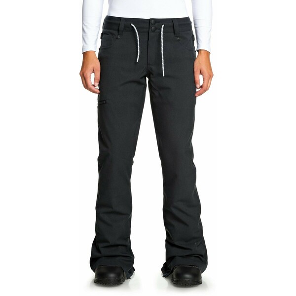 DC Spodnie snowboardowe EDJTP03022 Czarny Tailored Fit