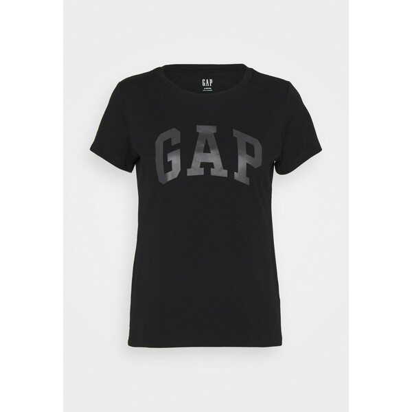 GAP Petite TEE T-shirt z nadrukiem true black GAG21D00H