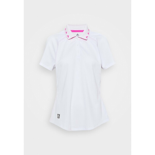 adidas Golf EQUIPMENT SHORT SLEEVE Koszulka polo white TA441D01V