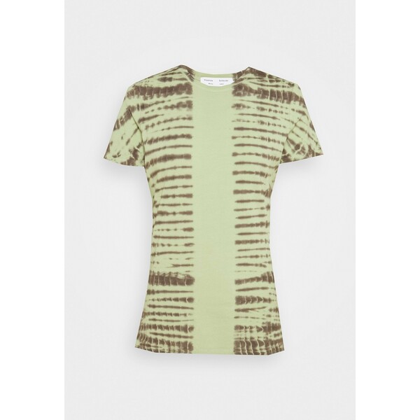 Proenza Schouler White Label T-shirt z nadrukiem spanish moss/grass PQ421D00B