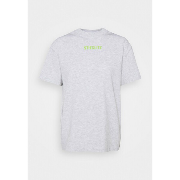 Stieglitz T-shirt z nadrukiem grey melange S2L21D017