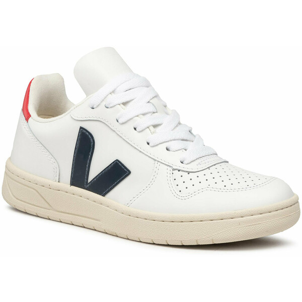 Veja Sneakersy V-10 Leather VX021267A Biały