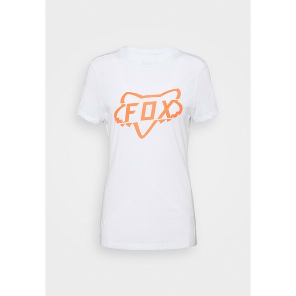 Fox Racing DIVISION TECH TEE T-shirt z nadrukiem white FO441D01B