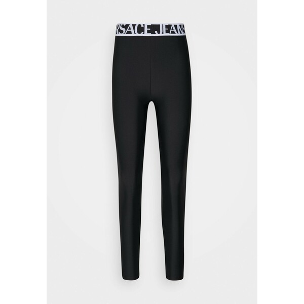 Versace Jeans Couture PANTS Legginsy black VEI21A01O
