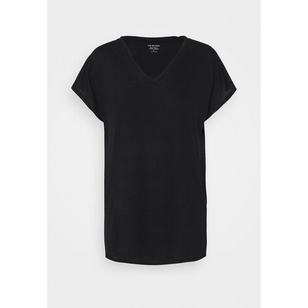 Marks & Spencer London RELAXED T-shirt basic black QM421D03G