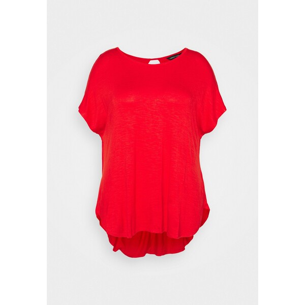 CAPSULE by Simply Be TWIST BACK DETAIL T-shirt basic bright red CAS21D02S