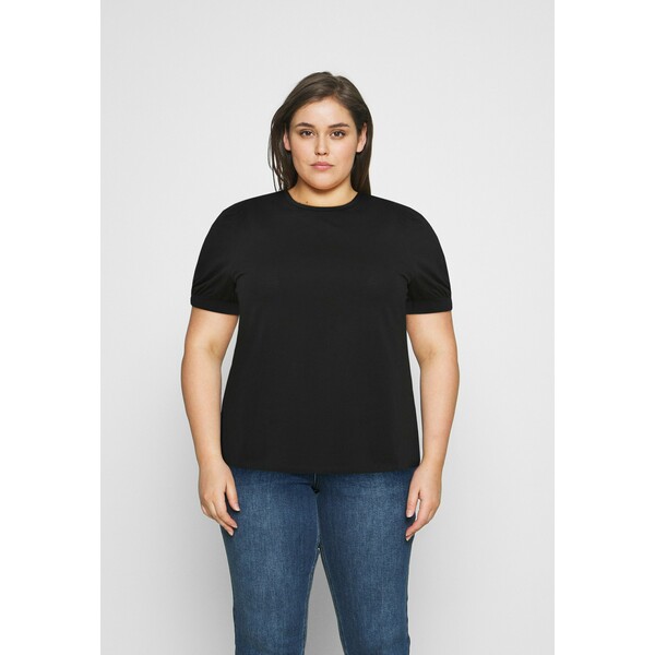 Vero Moda Curve VMKERRY O NECK T-shirt basic black VEE21D02L