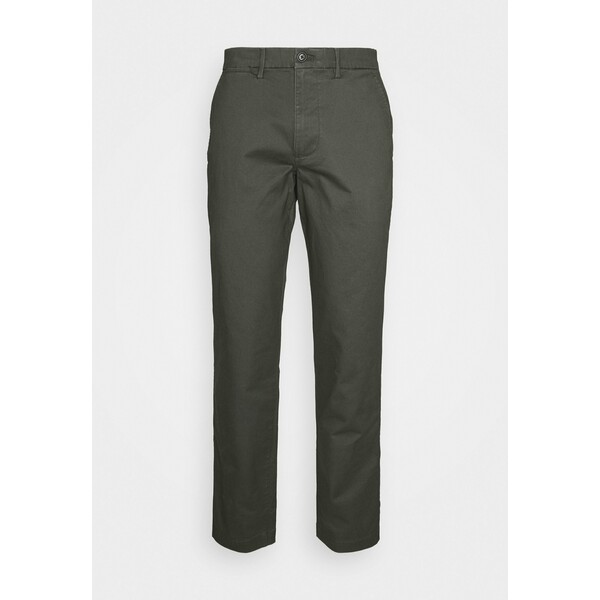 GAP ESSENTIAL Spodnie materiałowe soft black GP022E01W