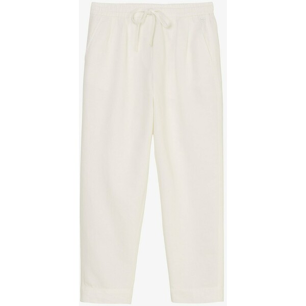 Marc O'Polo DENIM CROPPED Spodnie materiałowe scandinavian white OP521A022