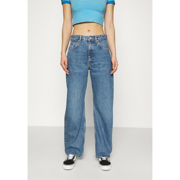Weekday FLOAT Jeansy Relaxed Fit harper blue WEB21N03Z
