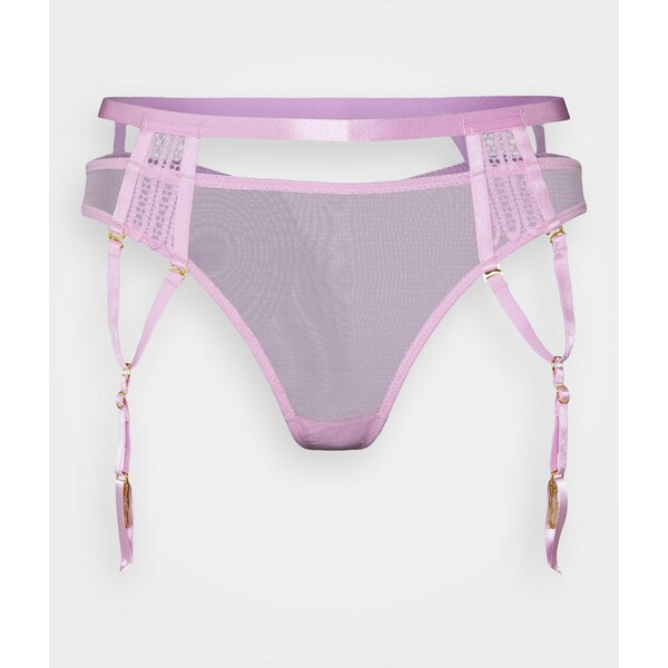 Wolf & Whistle MILANA THONG WITH OVERLAY SUSPENDER STRAPS Stringi lilac WOC81R01S