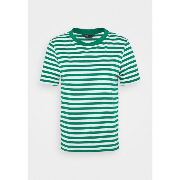 Marks & Spencer London CREW TEE T-shirt z nadrukiem green QM421D03H