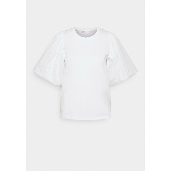 InWear UME T-shirt z nadrukiem pure white IN321D03F