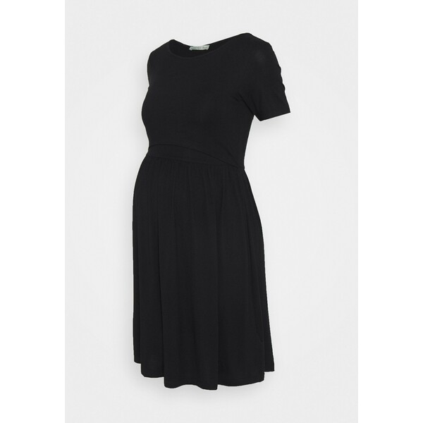 Anna Field MAMA NURSING Jersey dress Sukienka z dżerseju black EX429F03Q