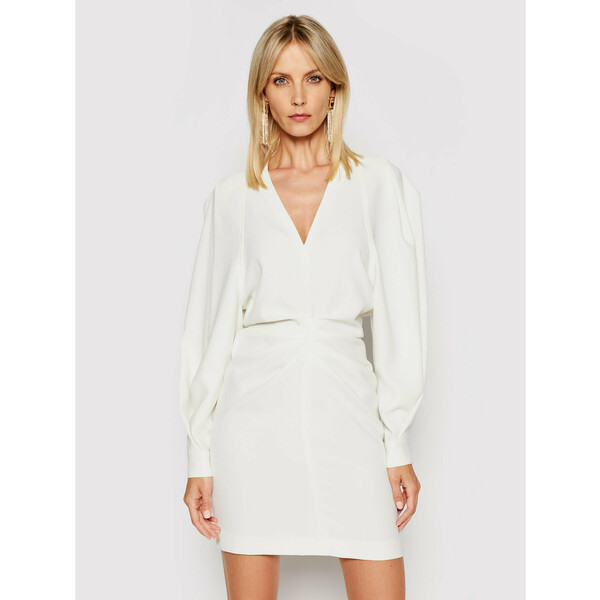 IRO Sukienka koktajlowa Jaden A0137 Biały Regular Fit
