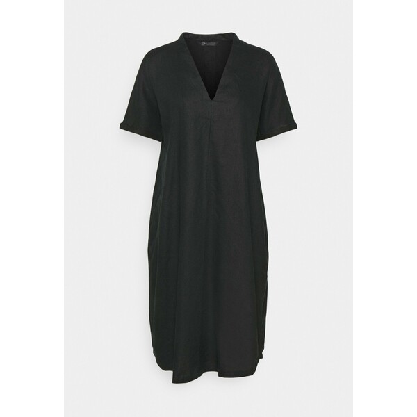 Marks & Spencer London SHIFT Sukienka letnia black QM421C05T