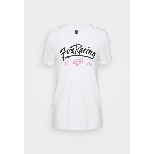 Fox Racing CENTER STAGE TEE T-shirt z nadrukiem white FO441D01L