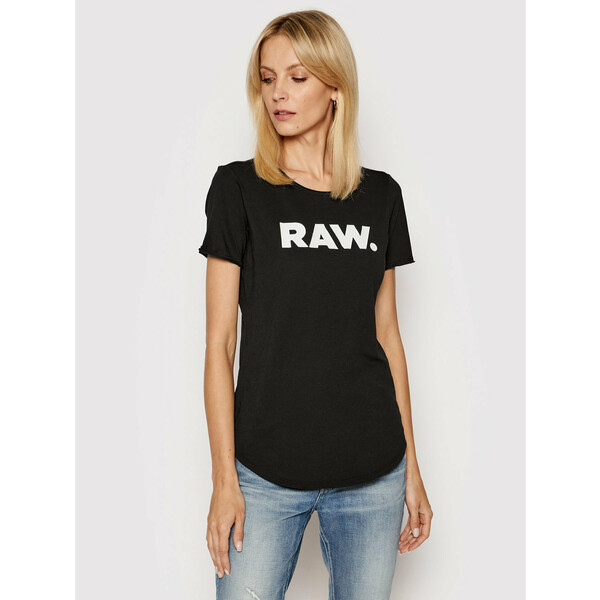 G-Star Raw T-Shirt Lyon D19950-4107-6484 Czarny Slim Fit
