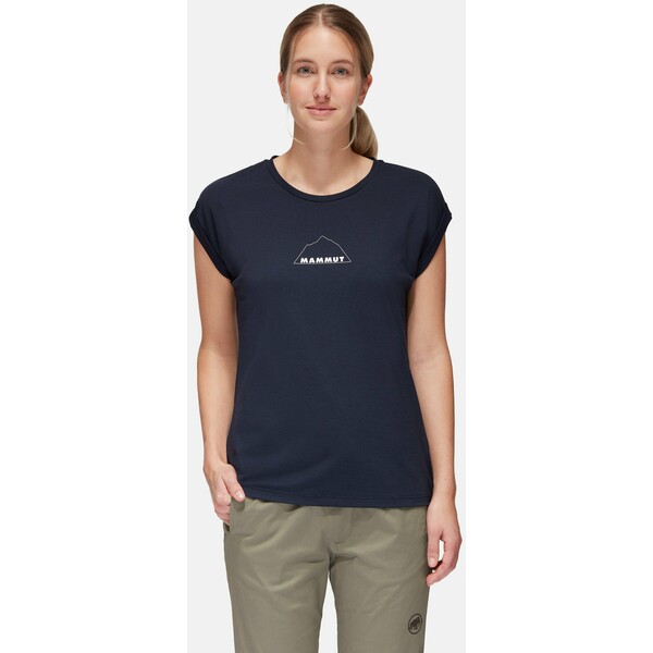 Mammut T-shirt z nadrukiem marine M7341D01E