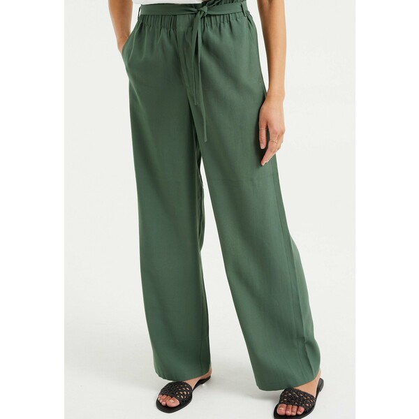WE Fashion Spodnie materiałowe green WF521A031