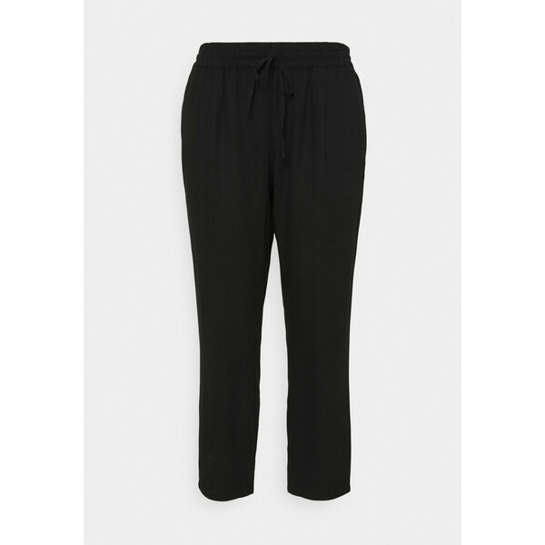 Vero Moda Curve VMASTIMILO ANKLE PANTS Spodnie materiałowe black VEE21A028