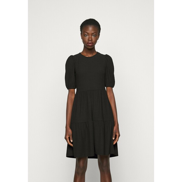 ONLY Tall ONLNELLA SHORT DRESS Sukienka dzianinowa black OND21C040