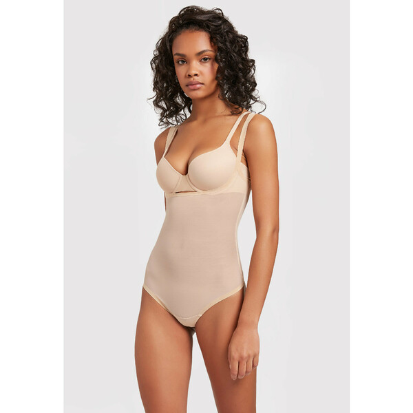 Wolford Body Tulle 79042 Beżowy
