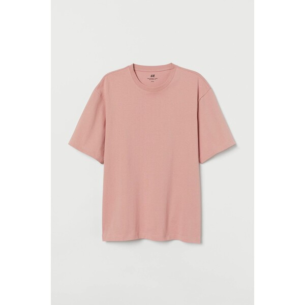 H&M T-shirt Relaxed Fit 0608945054 Różowy