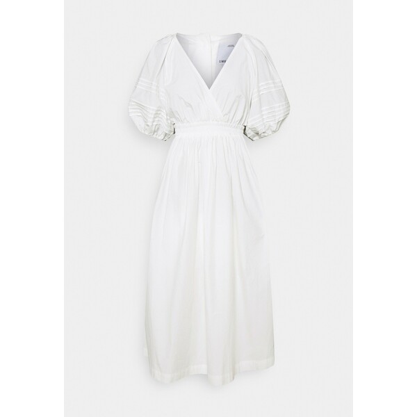CMEO COLLECTIVE YOUR TIME DRESS Sukienka letnia white CQ421C02Y