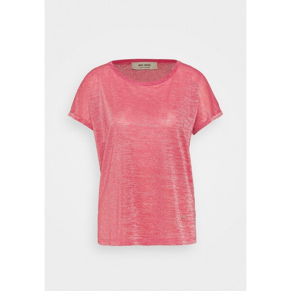 Mos Mosh KAY TEE T-shirt z nadrukiem fandango pink MX921D00U