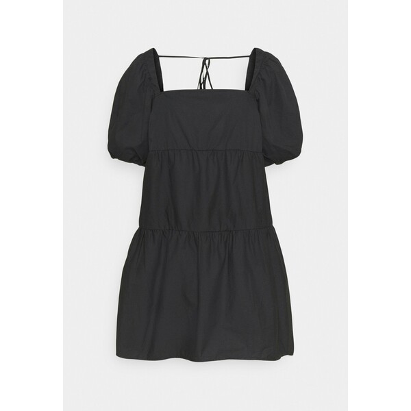Missguided Plus SMOCK DRESS Sukienka letnia black M0U21C0GC