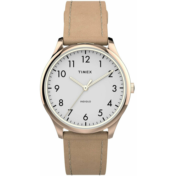 Timex Zegarek Modern Easy Reader TW2T72400 Beżowy