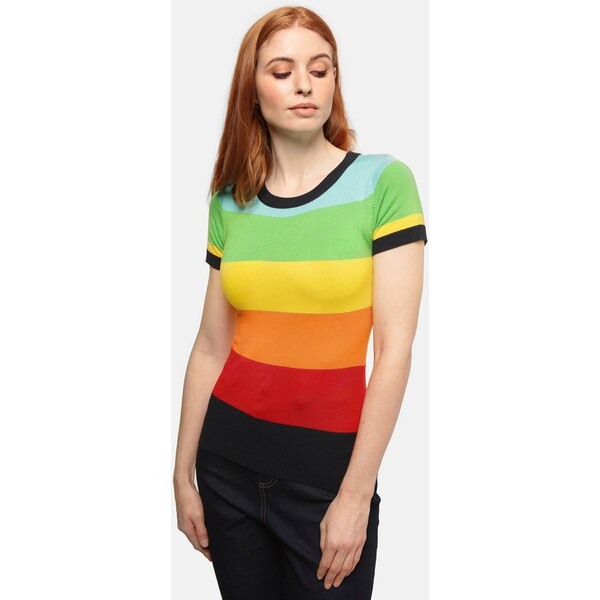 Collectif SYDNEY RAINBOW DREAMER T-shirt z nadrukiem multicoloured C3N21D000