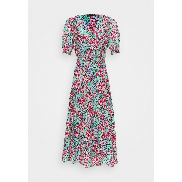 Marks & Spencer London FRILL WAISTED MID Sukienka letnia multicoloured QM421C069
