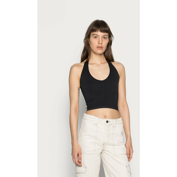 BDG Urban Outfitters JACKIE HALTER Top black QX721D00H