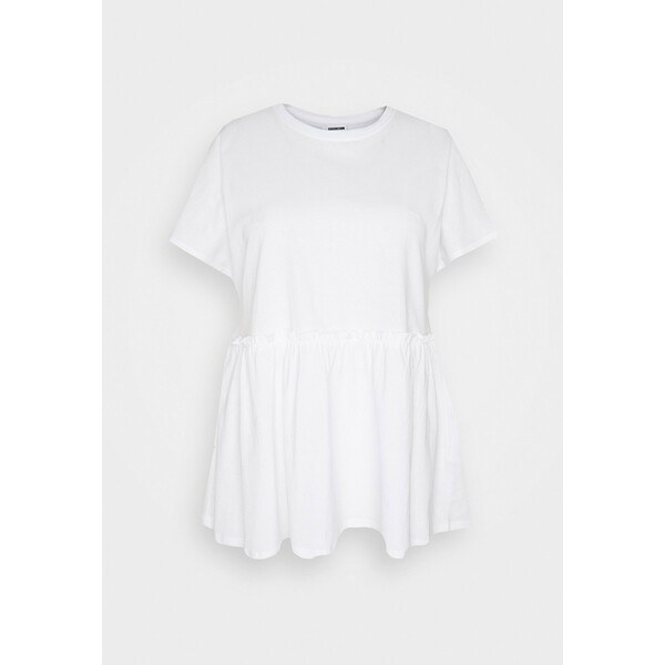Noisy May Curve NMEVERLY T-shirt basic bright white NOY21D00G